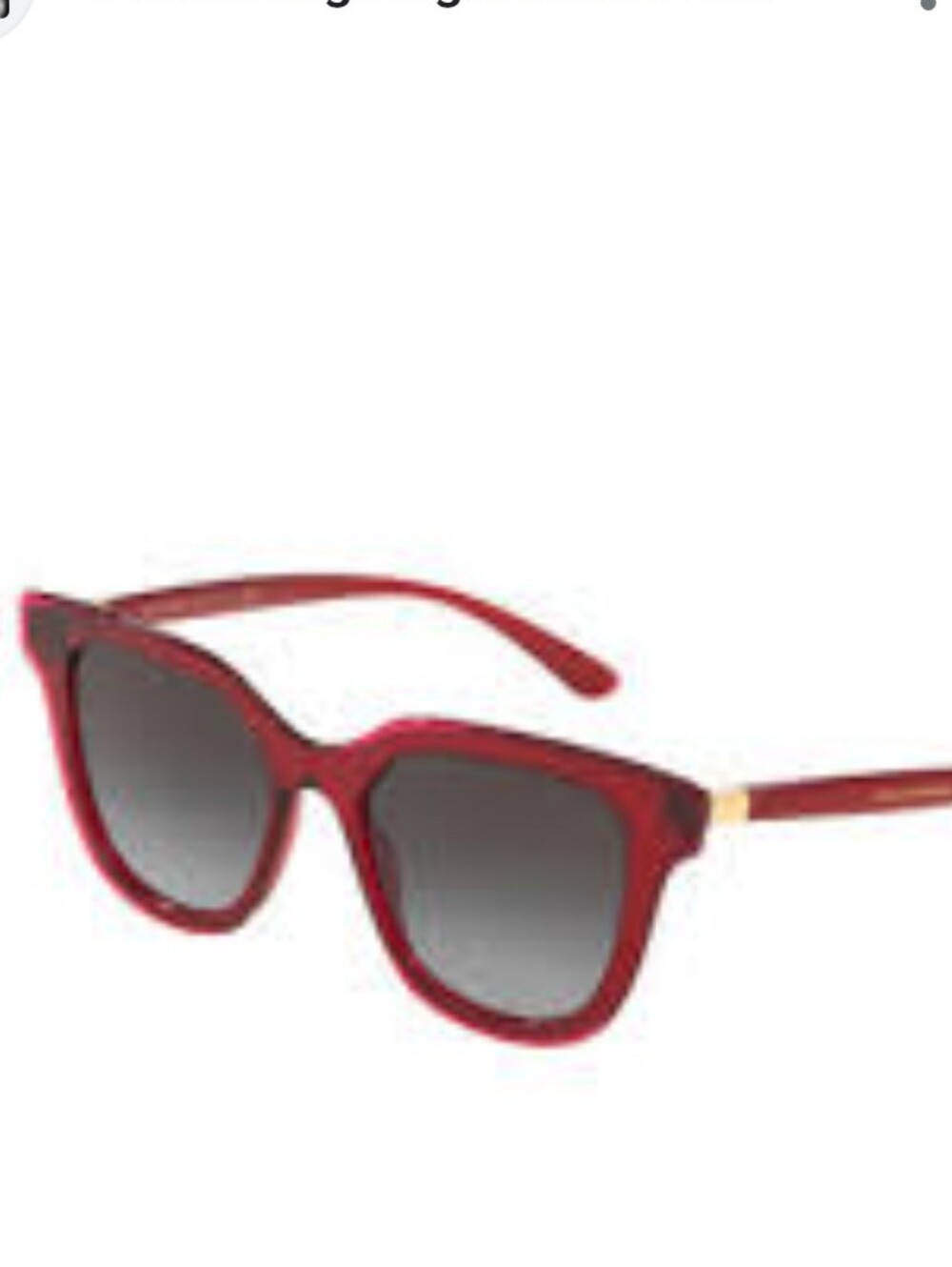 Dolce & Gabbana DG4362 Red Cat-Eye Sunglasses